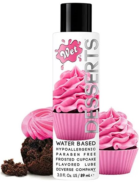 Їстівний Лубрикант WET Desserts Frosted Cupcake, 89 мл 15735  фото - Luxbikini