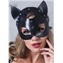 Комплект маска жінки кішки та чокер з еко-шкіри (2PCS) - чорний 14445  фото - Luxbikini