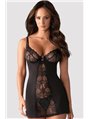 Комплект Obsessive Heartina chemise