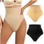 Утягуючі трусики стрінги – бежеві 12743  фото - Luxbikini