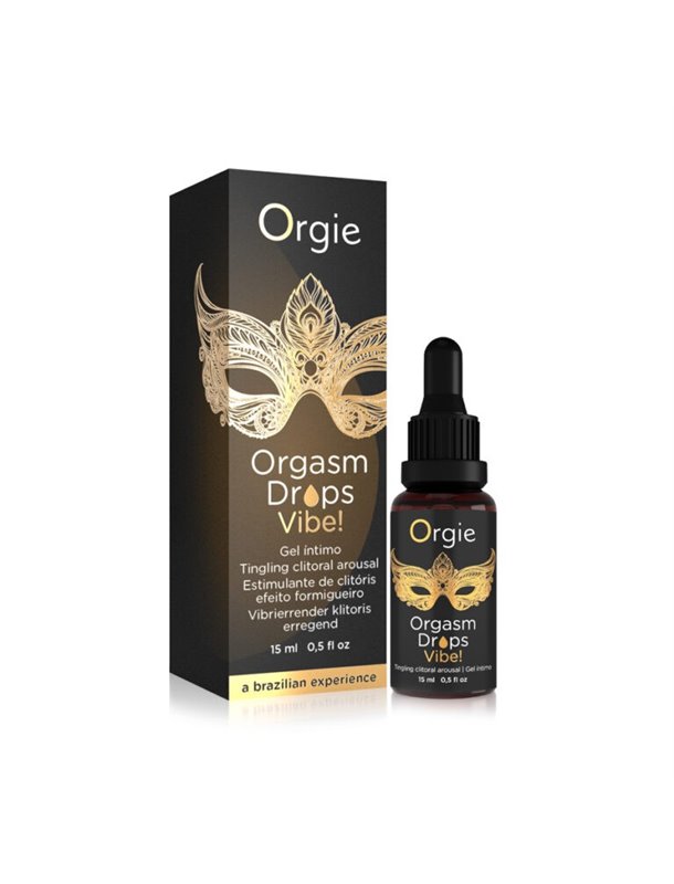 Кліторальні краплі з вібрацією Orgie Orgasm Drops Vibe (OR51652) 9137  фото - Luxbikini