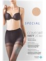 Колготки Gabriella Comfort Matt 20 den з ущільненими шортиками