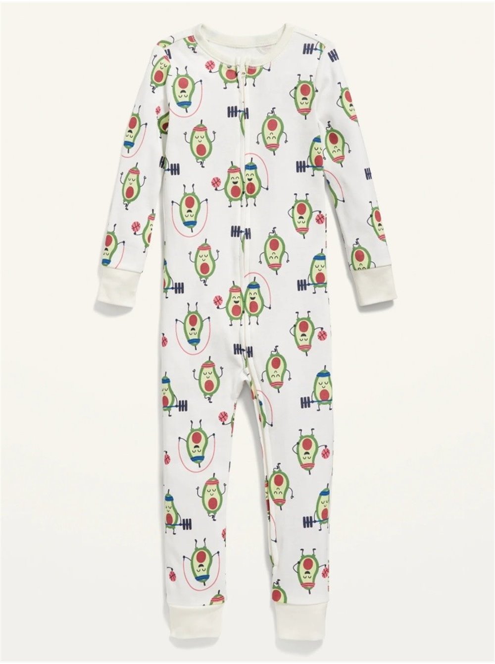 Человечек Old Navy с авокадо - белый (677384)