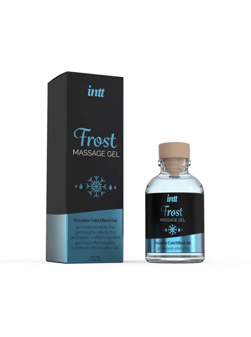 Съедобный массажный гель для интимных зон Intt Cold Effect Frost, 30 мл