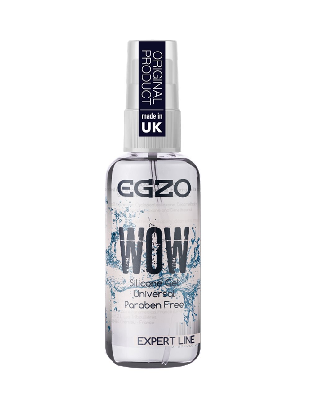 Вагинальный силиконовый лубрикант EGZO WOW «Expert Line», 50 мл