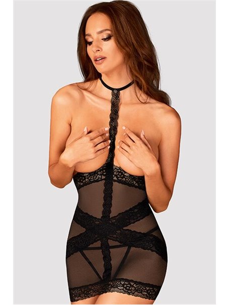 Комплект Obsessive Lacrisia chemise