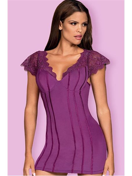 Комплект Obsessive Moketta chemise