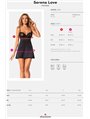 Комплект Obsessive Serena Love chemise