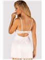 Комплект Obsessive Amor Blanco chemise