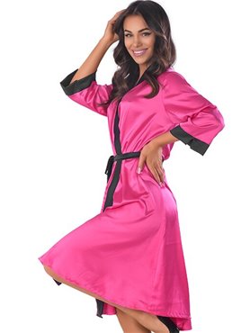 Пеньюар Anais Magenta long robe