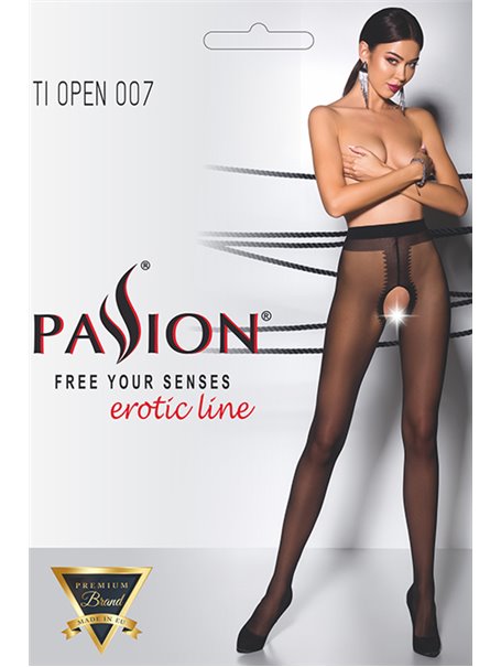 Колготки Passion Tiopen 007 з розрізом