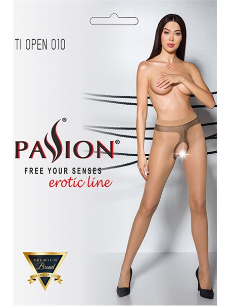 Колготки Passion Tiopen 010 з розрізом