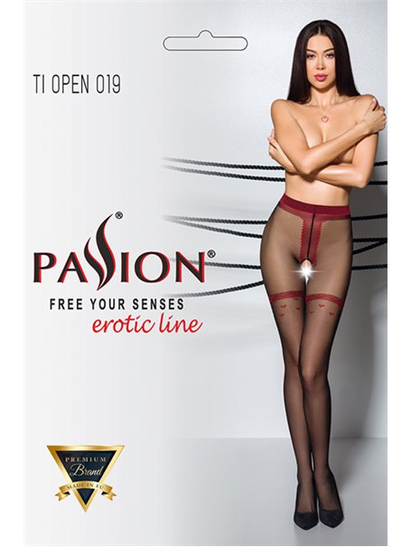 Колготки Passion Tiopen 019 з розрізом