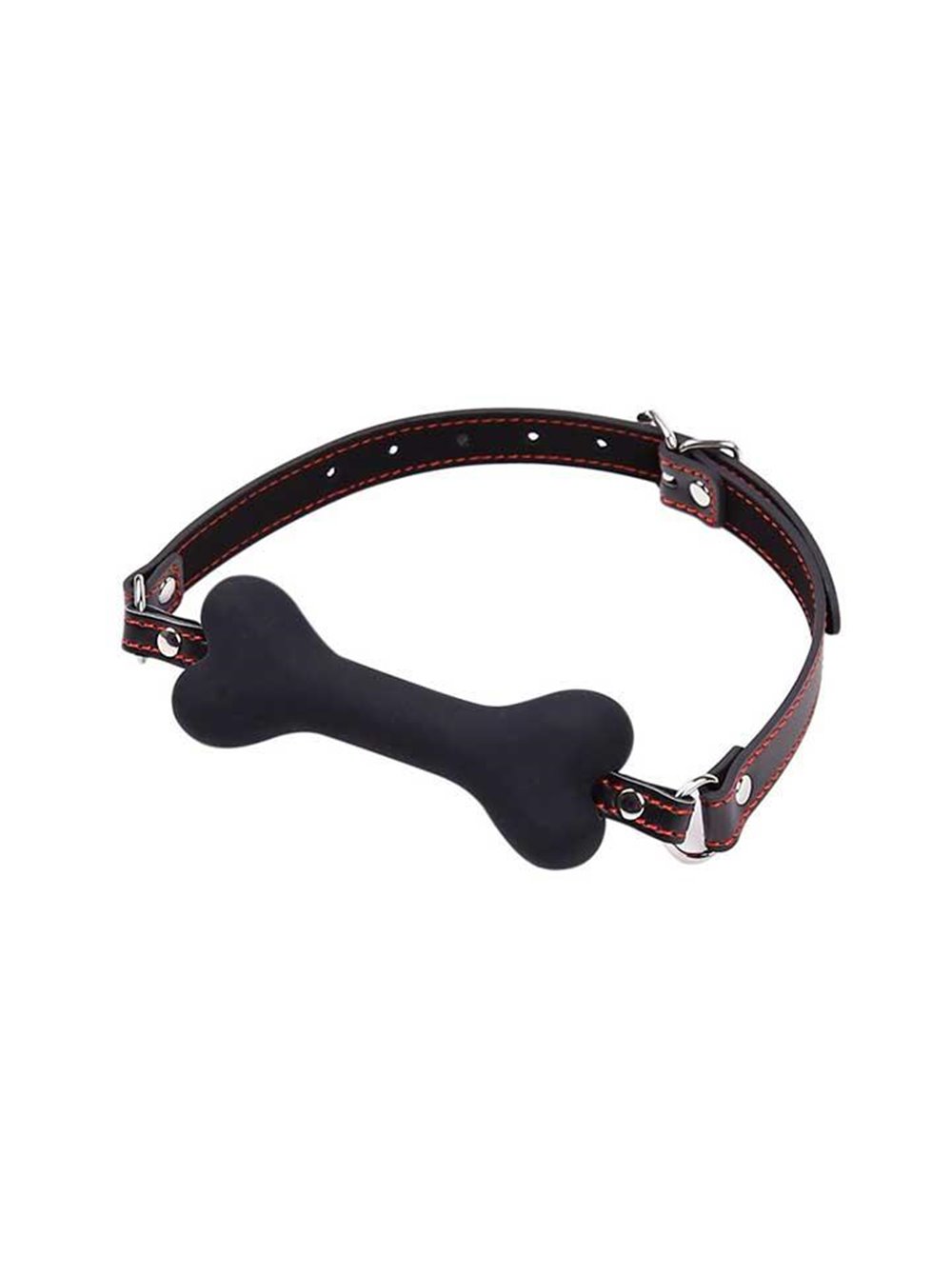 Кляп "Кістка" в рот для BDSM і рольових ігор Чорний - Садо-мазо