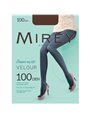 Velour 100 den колготи Caffe Mirey (2-S)