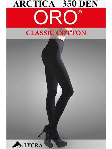 Колготки ORO Arctica Classic Cotton 350 den без трусикової частини