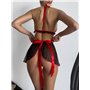 Костюм DO3288 Червоний