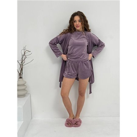 Піжама plus size DO2819/1 Фіолет