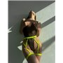 Боді+салатовий пояс DO2328