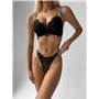 Нижня білизна Victoria's Secret з мереживом DO2127 Чорна
