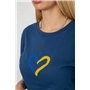 Футболка жіноча з принтом, колір синій, 238R330