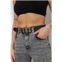 Джинси жіночі Skinny Американки, колір сірий, 244R00970