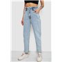 Джинси жіночі Mom-fit, колір сірий, 244R1601S20