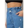 Джинси жіночі Mom-fit, колір блакитний, 244R1573