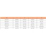 Раздельный купальник бикини - топ - бордо\белый