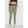Джинси жіночі Skinny Американки, колір оливковий, 182R00252