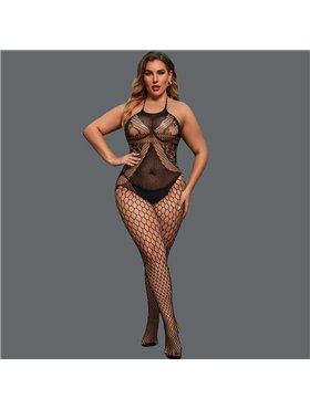 Спокусливий бодистокінг із відкритою спиною L-XXL — Еротична білизна