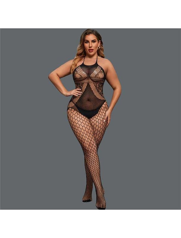 Спокусливий бодистокінг із відкритою спиною L-XXL — Еротична білизна