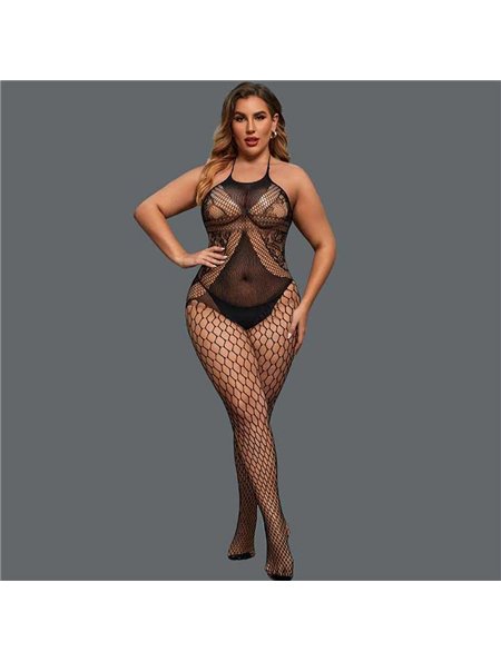 Спокусливий бодистокінг із відкритою спиною L-XXL — Еротична білизна