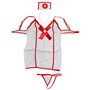 Прозорий ігровий костюм "Медсестра" - L-XL - Білий – Рольові костюми