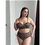 Купальник PLUS SIZE SW3620 леопардовий