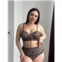 Купальник PLUS SIZE SW3620 леопардовий