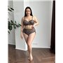 Купальник PLUS SIZE SW3620 леопардовий