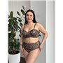 Купальник PLUS SIZE SW3620 леопардовий
