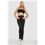 Джинси жіночі Skinny стрейч, колір чорний, 182R9676