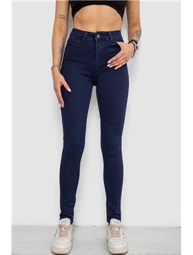 Джинси жіночі Skinny, колір синій, 182R4311
