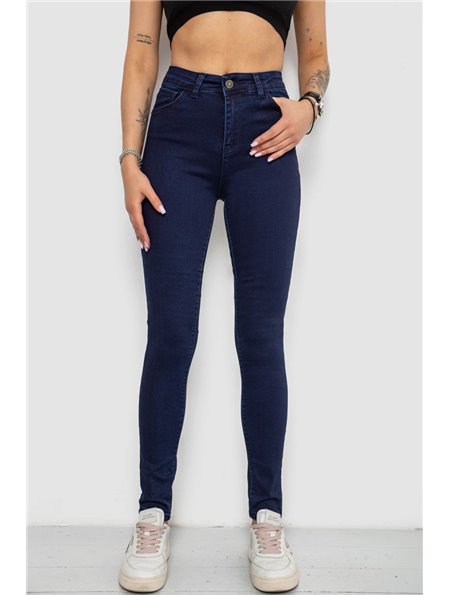 Джинси жіночі Skinny, колір синій, 182R4311