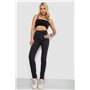 Джинси жіночі Slim Fit, колір чорний, 182R3797
