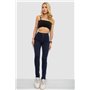 Джинси жіночі Skinny стрейч, колір синій, 182R9584
