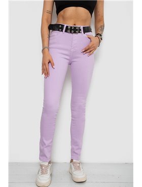 Джинси жіночі Skinny Американки, колір бузковий, 182R00223