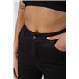 Джинси жіночі Skinny, колір чорний, 182R1048