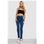 Джинси жіночі Skinny, колір синій, 182R3619
