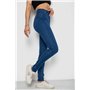 Джинси жіночі Skinny, колір синій, 182R3619