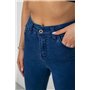 Джинси жіночі Skinny, колір синій, 182R3619