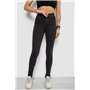 Джинси жіночі Skinny, колір чорний, 182R4296
