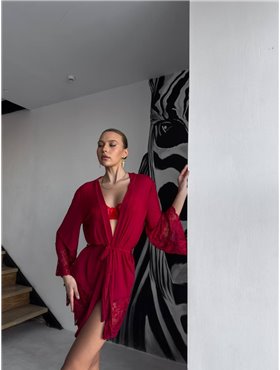 Халат DO3292/2 Бордо